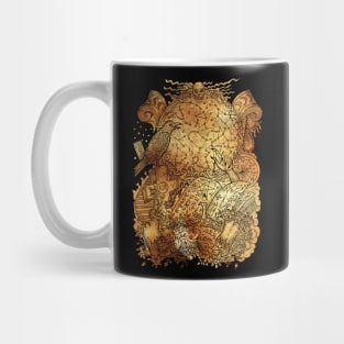 Carpe Diem (version 2). Mystic and occult design. Mug